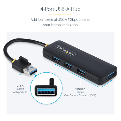 H5A4A-USB-HUB - Cables & Adaptors by StarTech.com