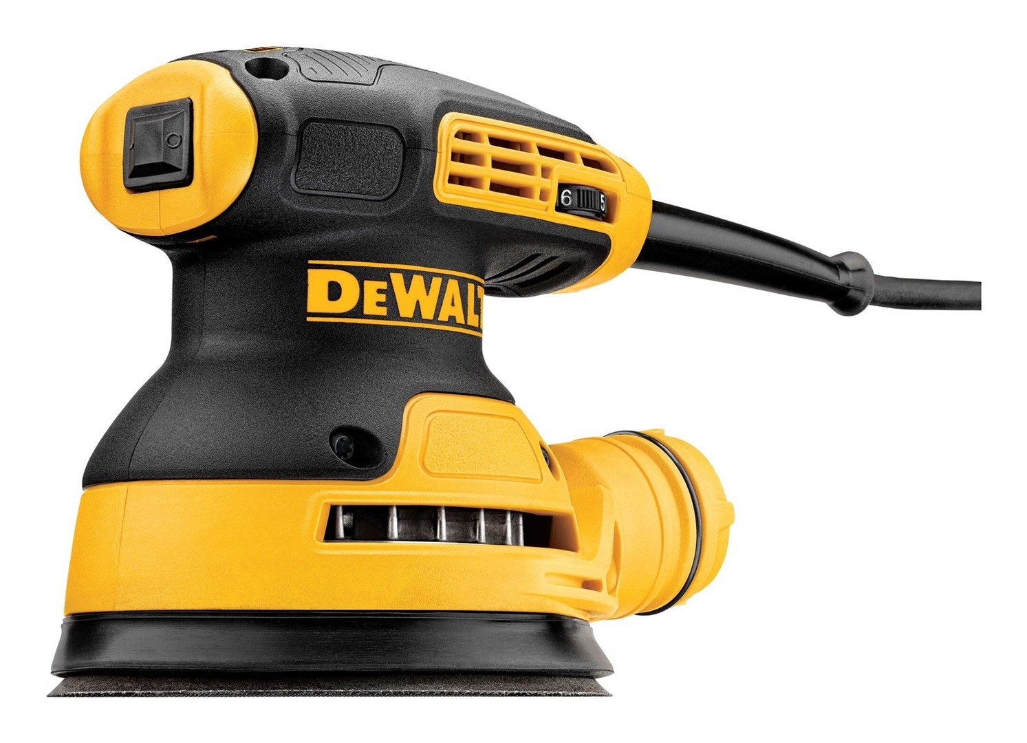 DeWALT DWE6423-QS portable sander Orbital sander 12000 OPM Black  Yellow 280 W