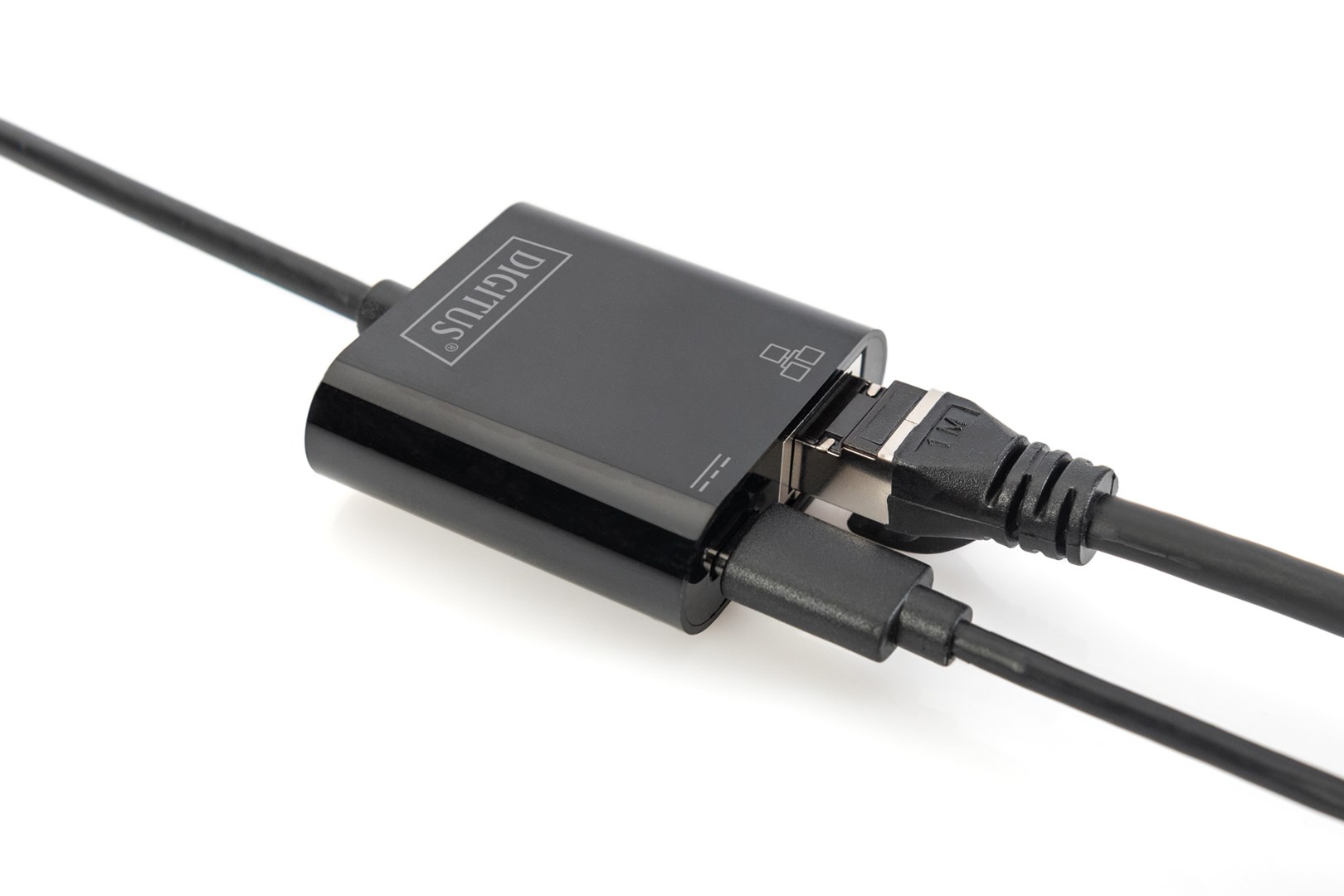 Digitus USB Type-C™ Gigabit Ethernet adapter with Power Delivery support