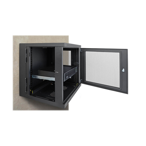 Tripp Lite 4POSTRAILKITWM SmartRack 4-Post 1U Universal Adjustable Shelf Kit for Wall-Mount Racks
