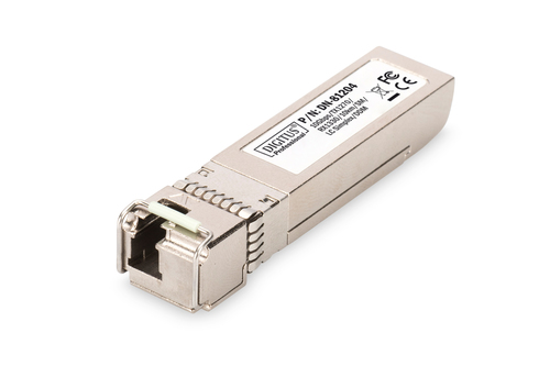 Digitus SFP+ 10 Gbps Bi-directional Module, Singlemode, TX1270/RX1330, 10km