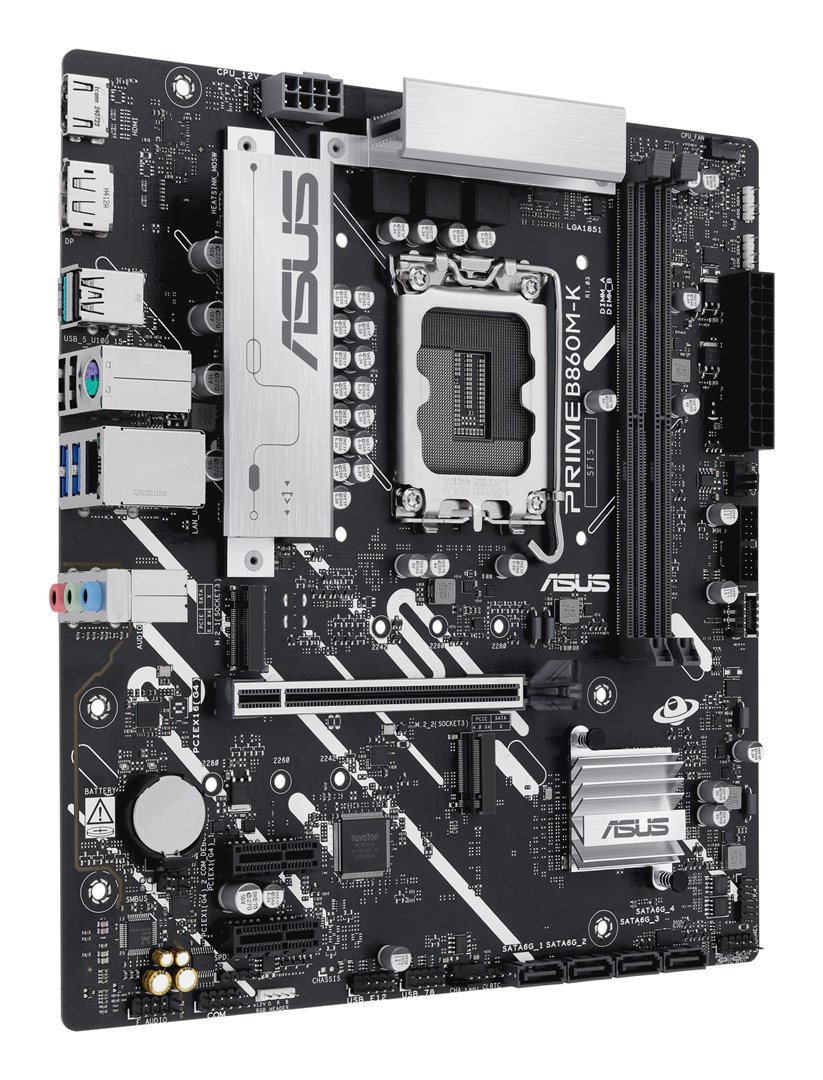 ASUS PRIME B860M-K Intel B860 LGA 1851 (Socket V1) micro ATX