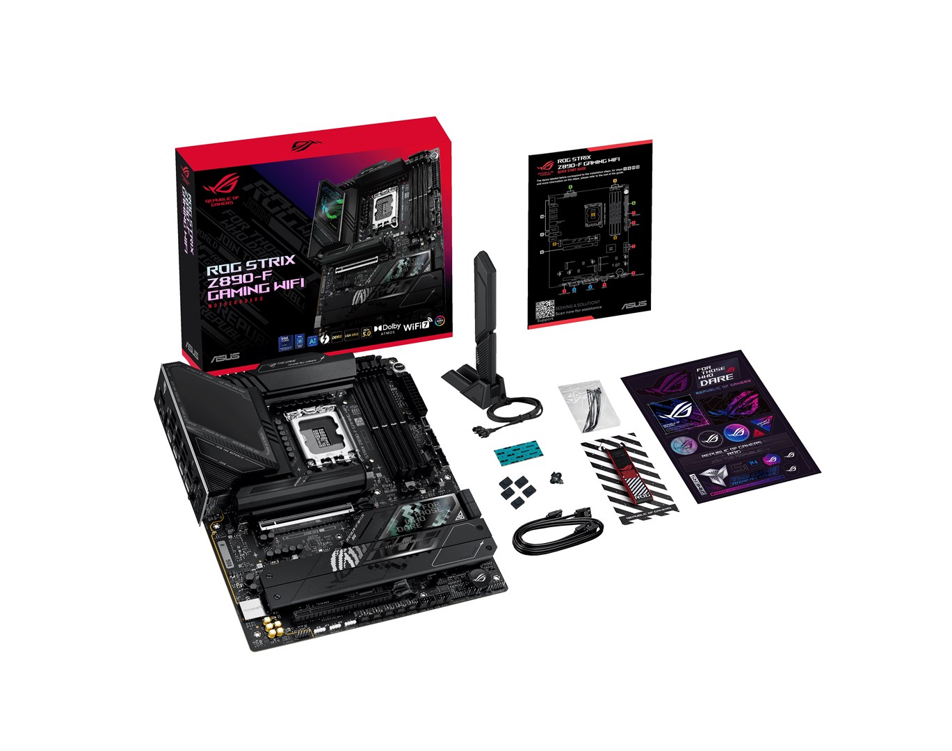 ASUS ROG STRIX Z890-F GAMING WIFI Intel Z890 LGA 1851 (Socket V1) ATX