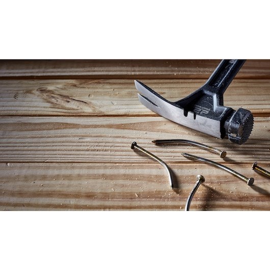 Steel hammer one piece 624 grams