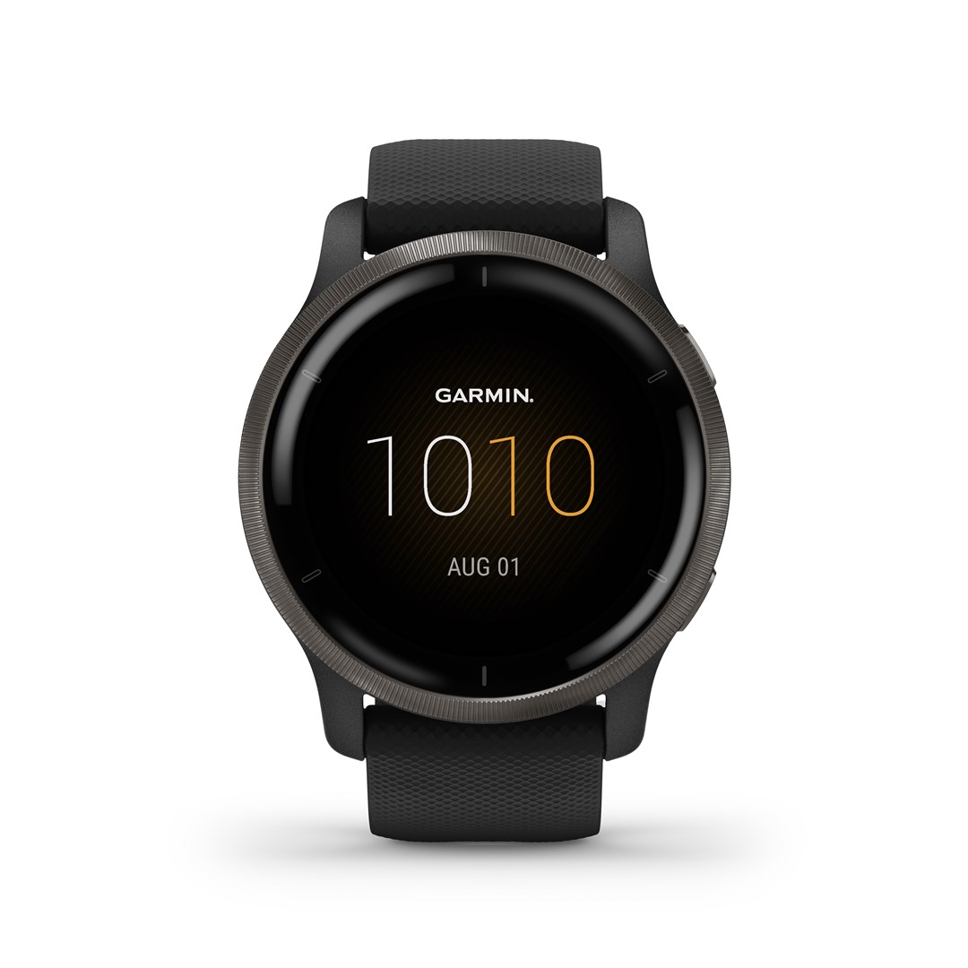 Garmin Venu 2 3.3 cm (1.3") AMOLED 45.4 mm Digital 416 x 416 pixels Touchscreen Wi-Fi GPS (satellite)