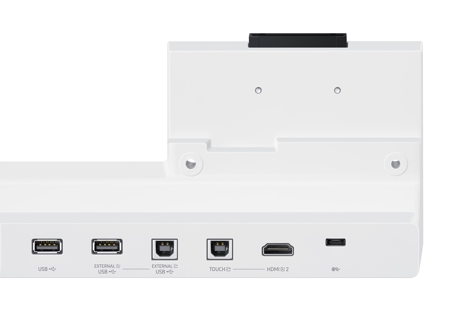 Samsung WM65B interactive whiteboard 165.1 cm (65") 3840 x 2160 pixels Touchscreen Grey, White