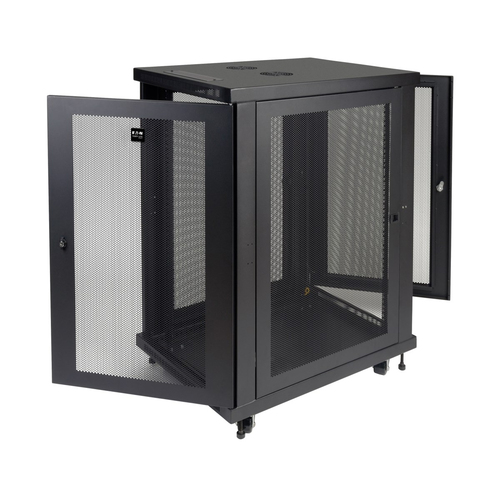 Tripp Lite SR18UB SmartRack 18U Mid-Depth Half-Height Rack Enclosure Cabinet