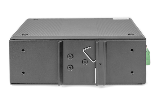Digitus 7 Port Gigabit Ethernet Netzwerk PoE Switch, Industrial, Unmanaged, 1PD Port