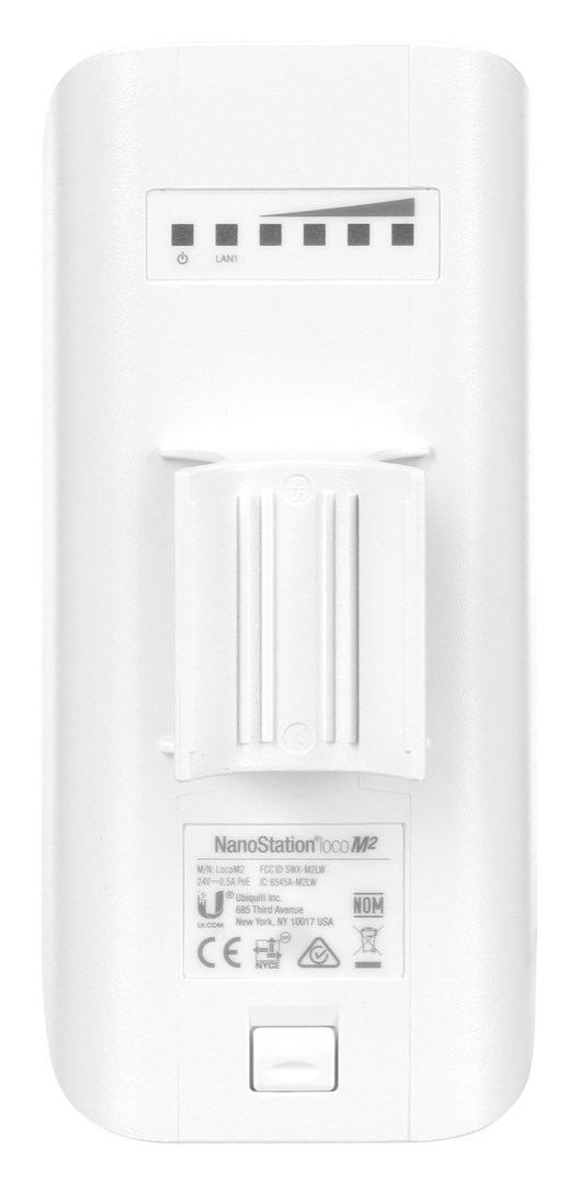 Ubiquiti NanoStation M2 150 Mbit/s White Power over Ethernet (PoE)