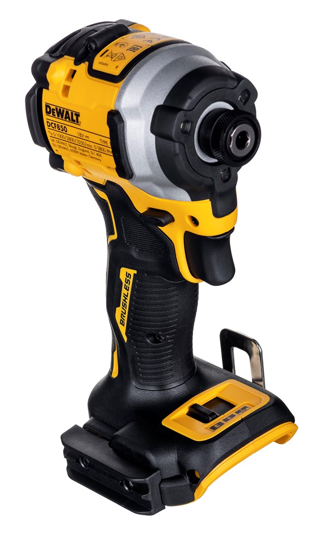 DEWALT DCF850N-XJ power screwdriver/impact driver 1/4  18V Black  Yellow