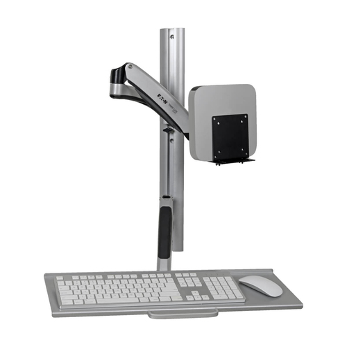 Tripp Lite WWSS1327RWTC Adjustable-Height Wall-Mount Sit-Stand Workstation, Single-Display