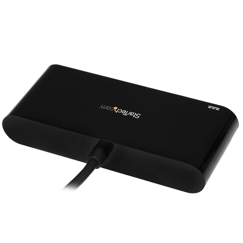 StarTech.com 3 Port USB-C Hub with Gigabit Ethernet & 60W Power Delivery Passthrough Laptop Charging - USB-C to 3x USB-A (USB 3.0 SuperSpeed 5Gbps) - USB 3.1/3.2 Gen 1 Type-C Adapter Hub~3 Port USB-C Hub with Gigabit Ethernet & 60W Power Delivery Passthrough Laptop Charging - USB-C to 3x USB-A (USB 3.0 SuperSpeed 5Gbps) - USB 3.2 Gen 1 Type-C Adapter Hub