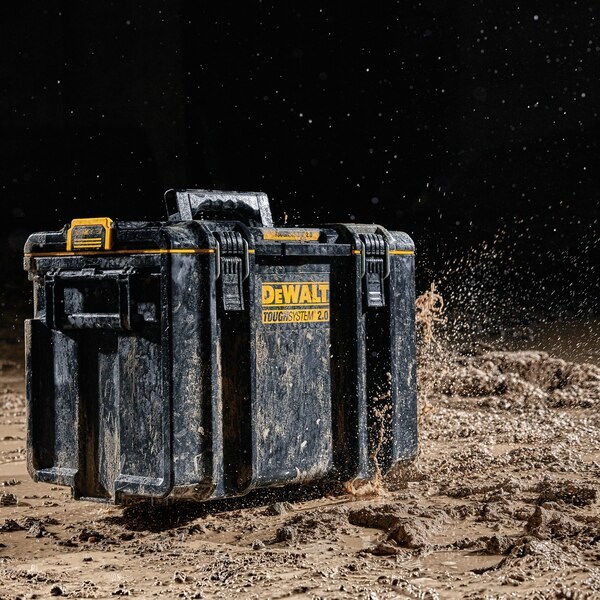 DeWALT DWST83342-1 small parts/tool box Polycarbonate (PC) Black  Yellow