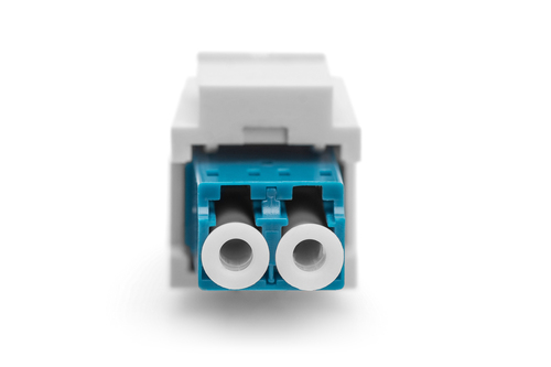 Digitus Fiber optic LC/LC duplex coupler, Singlemode, Keystone module