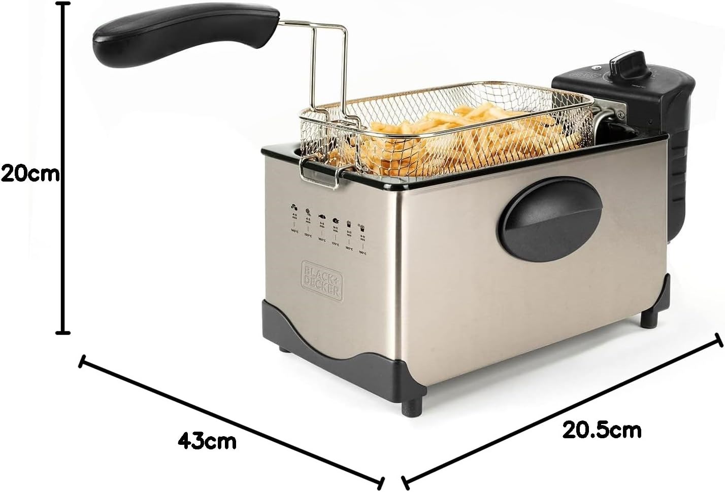 Black+Decker deep fat fryer BXDF2100E