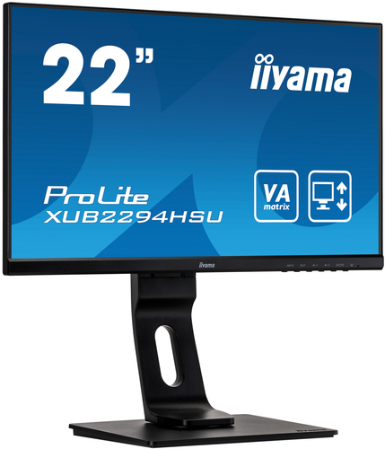 iiyama ProLite XUB2294HSU-B1-STD computer monitor 54.6 cm (21.5") 1920 x 1080 pixels Full HD LED Black