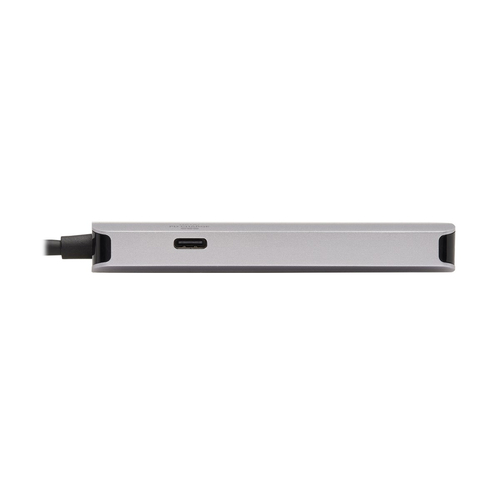 Tripp Lite U460-003-3AGALC 3-Port USB-C Hub - USB 3.x (5Gbps) Hub Ports, Gigabit Ethernet, Thunderbolt 3, 100W PD Charging, Aluminum Housing