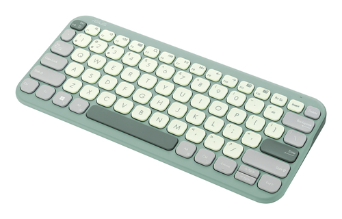 ASUS KW100 keyboard Home Bluetooth Green, Latte