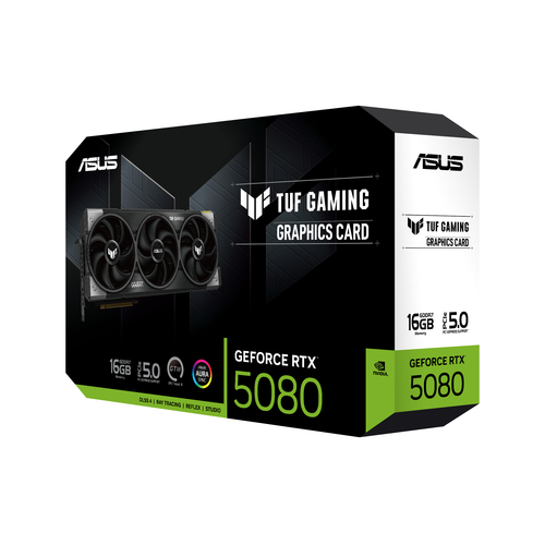 ASUS TUF Gaming TUF-RTX5080-16G-GAMING NVIDIA GeForce RTX 5080 16 GB GDDR7