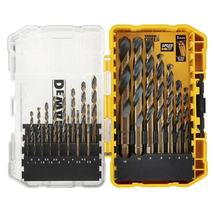 23pc Black&Gold Dril...