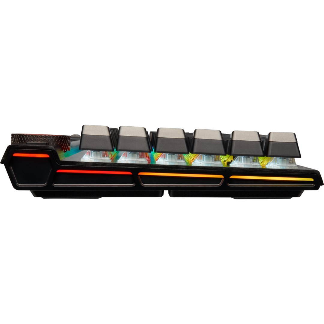 Corsair K100 RGB Optical-Mechanical Gaming keyboard USB QWERTZ German Black