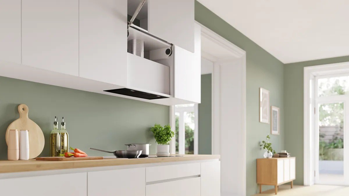 Bosch Serie 8 DLN78PC60 cooker hood Built-in Black A++ 590 m³/h