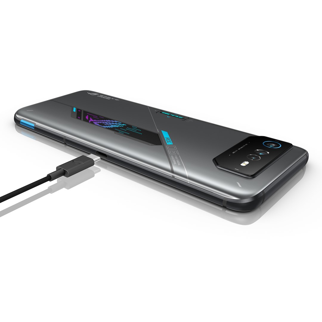 ASUS ROG Phone 6D (AI2203-4E009EU) 17.2 cm (6.78") Dual SIM Android 12 5G USB Type-C 12 GB 256 GB 6000 mAh Grey