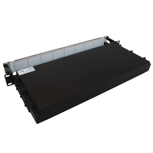 Tripp Lite Preloaded Fiber Panel, 1U - 4x (3x8F MTP/MPO-APC F/F) 24F Trunk Cables, OS2 Singlemode, 10 m (32.8 ft.)