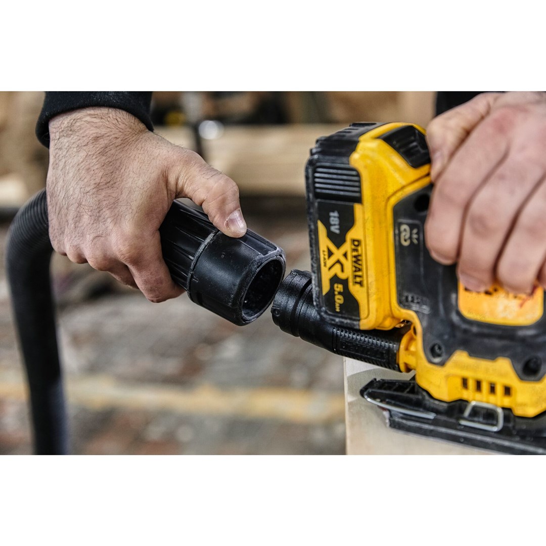 18V XR Orbital sander 1/4   paper 140x115mm  w/o