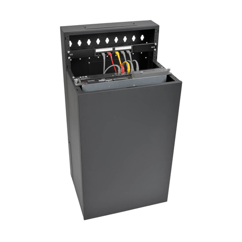 Tripp Lite SRWF12U38 SmartRack 12U Low-Profile Vertical-Mount Wall-Mount Small Server Rack Enclosure