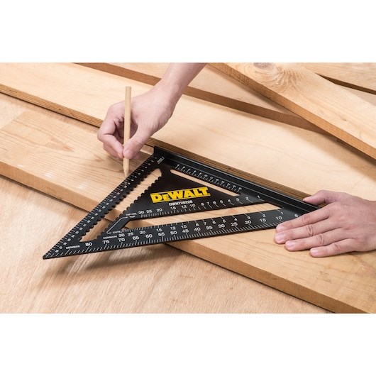 DeWALT DWHT25228-0 ruler 300 mm Aluminium Black  Yellow