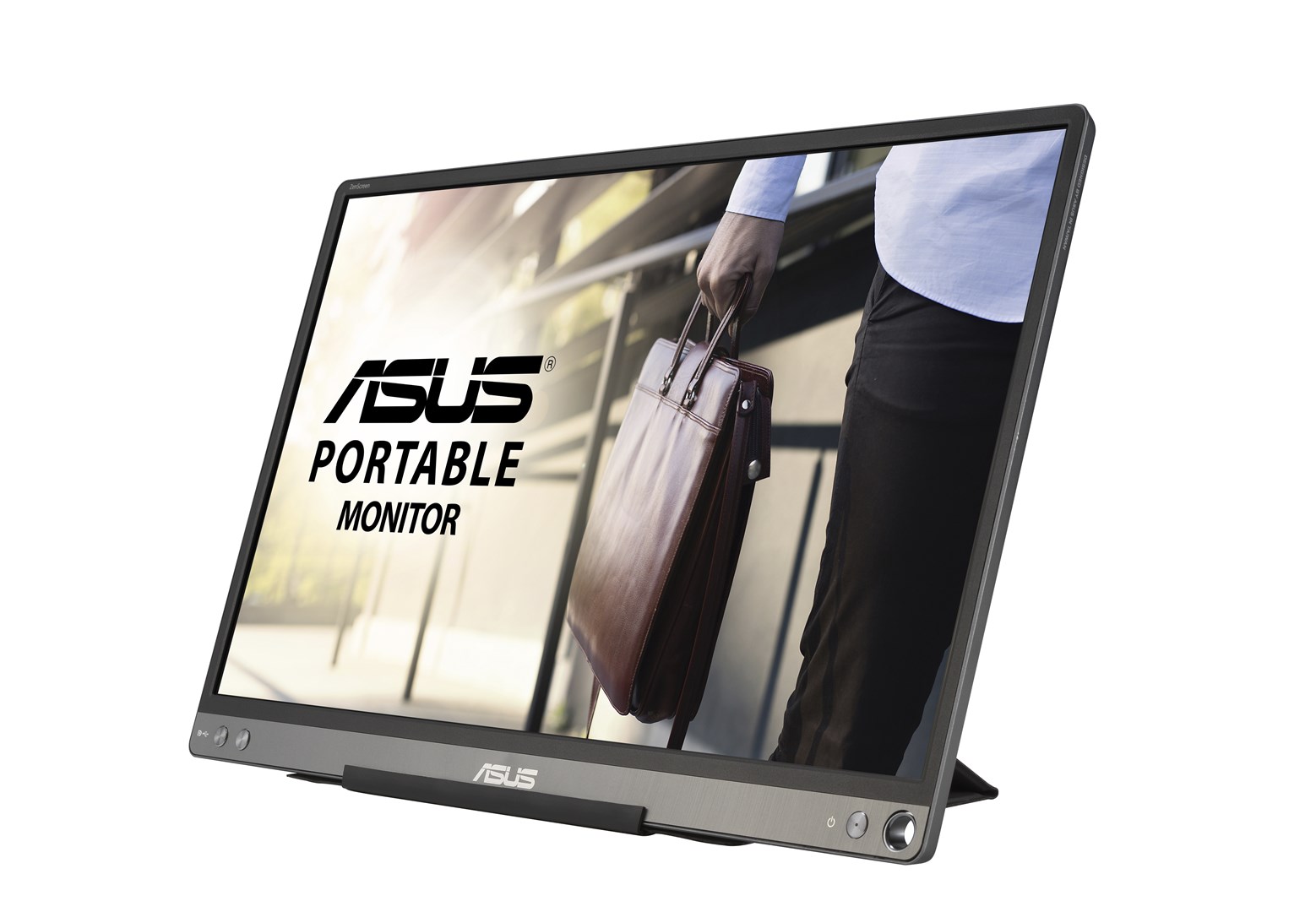 ASUS ZenScreen MB16ACE LED display 39.6 cm (15.6") 1920 x 1080 pixels Full HD Grey