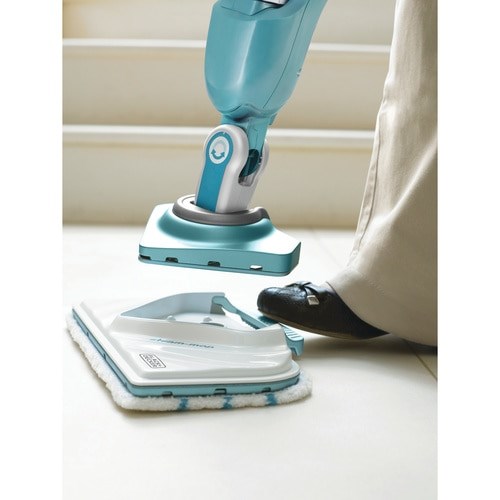 Black & Decker BHSM1610DSM Portable steam cleaner 0.5 L 1600 W Aqua colour White