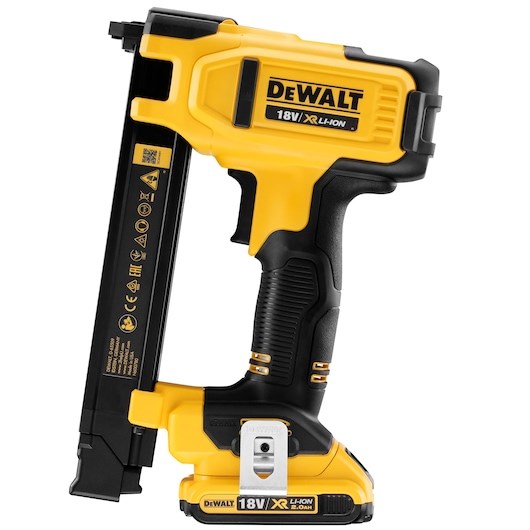 DEWALT Stapler 18V model DCN701D2 with 2x2.0Ah batteries