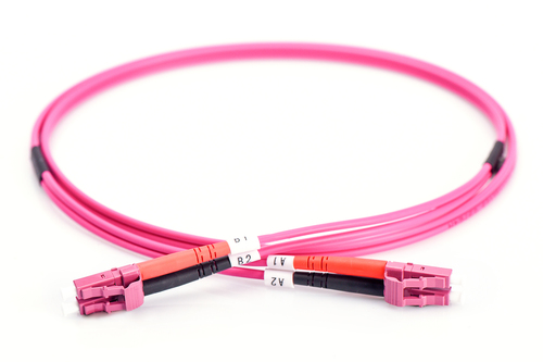 Digitus Fiber Optic Multimode Patchcord, OM4, LC / LC