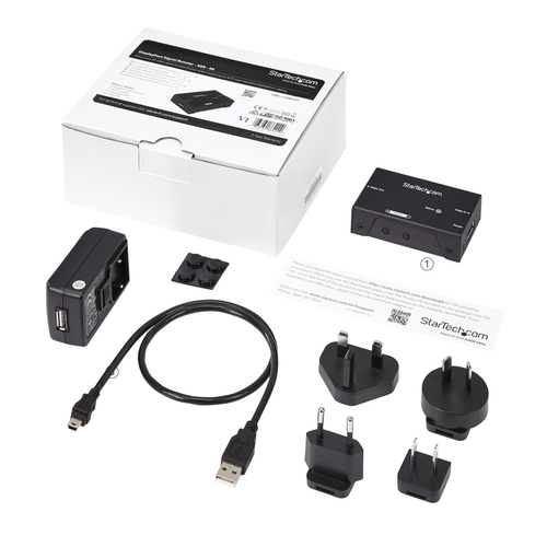 StarTech.com DisplayPort Signal Booster - DP Extender - 4K 60Hz
