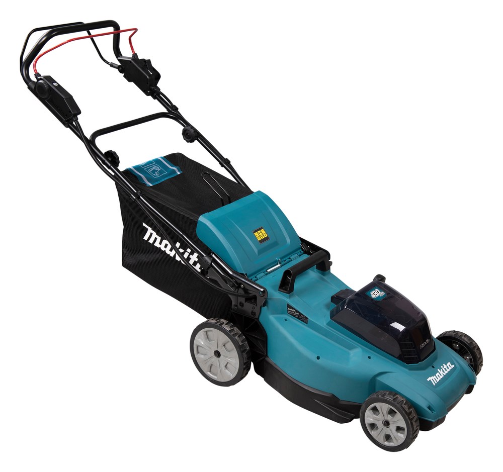 Makita DLM481Z lawn mower Push lawn mower Battery Black  Blue  Metallic