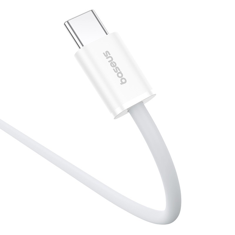 Baseus Superior USB C to USB C data cable 1 m 30 W White