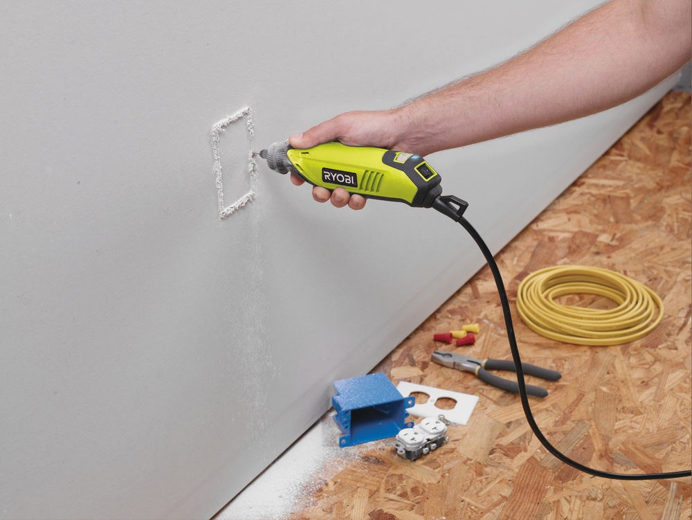RYOBI EHT150V straight grinder 150W  set of 115 accessories