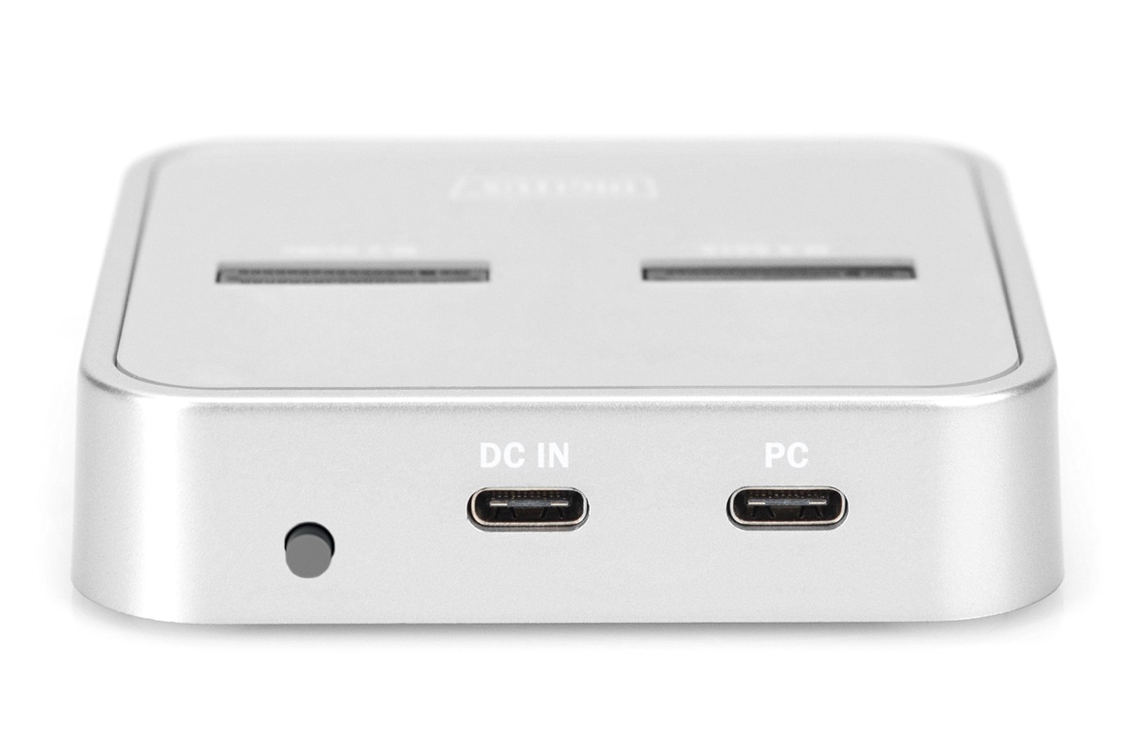 Digitus M.2 NVMe + M.2 SATA SSD Docking Station with SD Express Card Reader, USB-C™