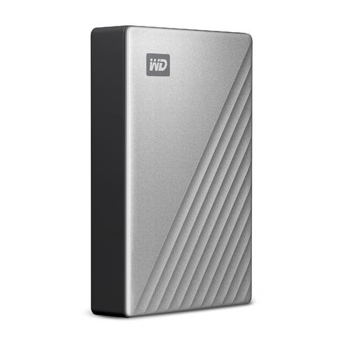 Western Digital WDBFTM0040BSL-WESN external hard drive 4 TB USB Type-C 3.2 Gen 1 (3.1 Gen 1) Silver
