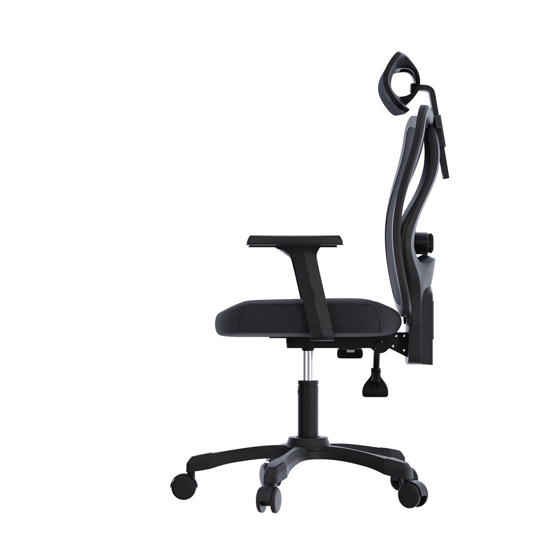 Activejet T5 ergonomic office chair black