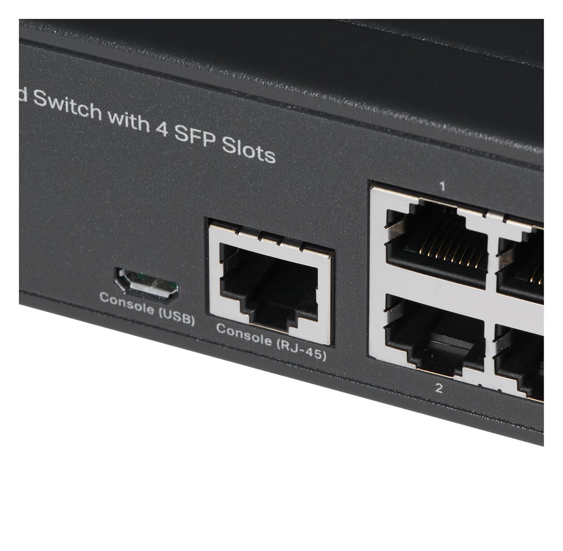 TP-Link JetStream 24-Port Gigabit L2 Managed Switch with 4 SFP Slots