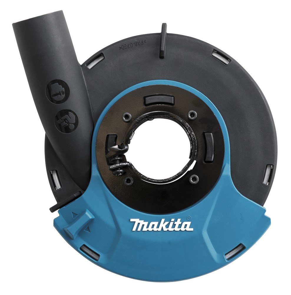 Dust extraction guard for grinding 115/125 mm