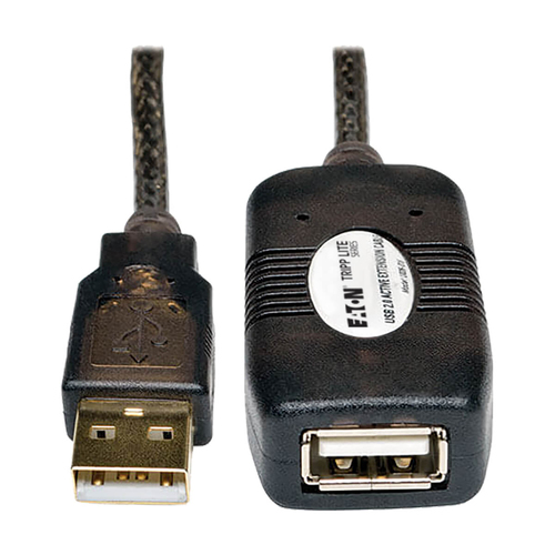 Tripp Lite U026-016 USB 2.0 Active Extension Repeater Cable (A M/F), 16 ft. (4.88 m)