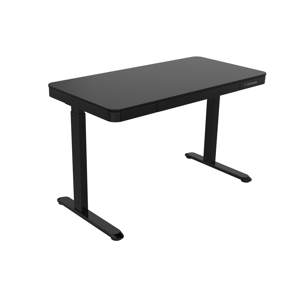 ACTIVEJET desk with electric height adjustment 140x70 ET119W-C black