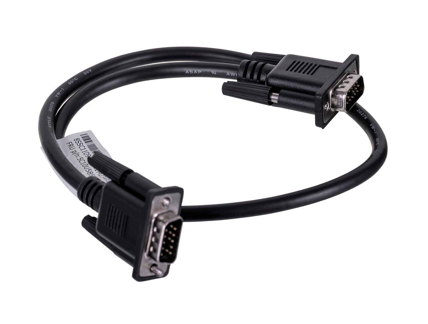 Lenovo 0.5m VGA VGA cable VGA (D-Sub) Black