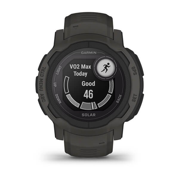 Garmin Instinct 2 Solar 2.29 cm (0.9") MIP 45 mm Digital 176 x 176 pixels Graphite GPS (satellite)