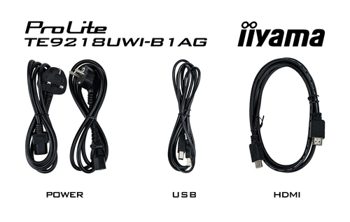 iiyama 92” Ultra-wide Interactive 5K UHD display with 21:9 panoramic view