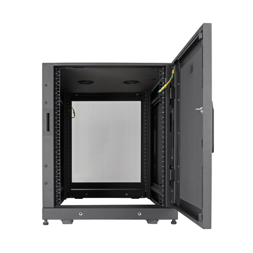 Tripp Lite SR14UBDP 14U SmartRack Extra Deep Small Server Rack Enclosure, Doors & Side Panels Included